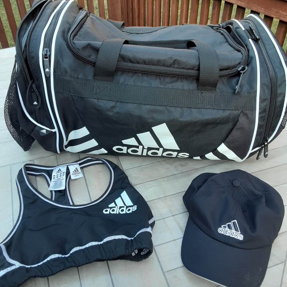 Adidas Bundle (sports bag, jacket, bra, cap)